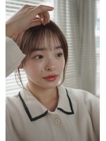 結んで可愛い顔周りカット