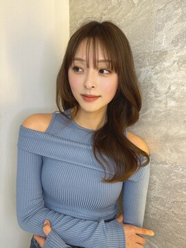 ロンドガーネット 池袋(Lond garnet) イメチェン外ハネボブワイドバングホワイトブロンド韓国/池袋