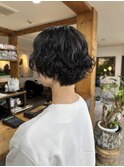 ショートパーマ