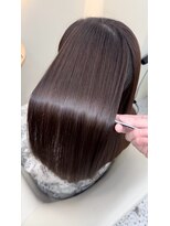 ピリオド 赤坂(Period.) カット+縮毛矯正+髪質改善