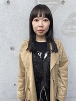 リル(Lilu) Lilu 2025.4 黒髪×マッシュロング　丸田美花