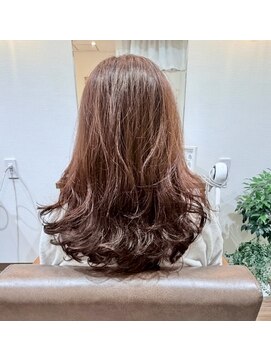 ヘアリアン(hair Lien) 大人綺麗ふんわりパーマinナチュラルカラー