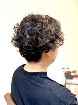 ラビアンフルール(La vie en Fleurs) ナチュラルツーブロックパーマ