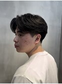 骨格補正カットのみでこの毛流れ◎