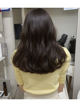 ヨペ(yeope) 【高濃度水素イルミナカラー】ツヤツヤダークモカ/艶感カット