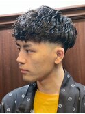 仙台 バーバー ショートパーマ