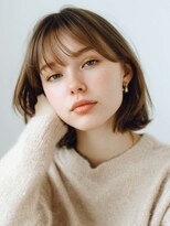 シェル 立川(shell)&nbsp;くびレイヤーエモージュグレージュカラーくびれショート【立川】