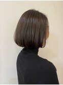 【morio成増/一戸】暗髪大人ボブ前髪なし