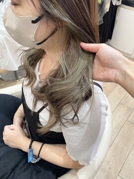 アーチバイケンジ(arch by kenje) インナーカラー★グレージュ