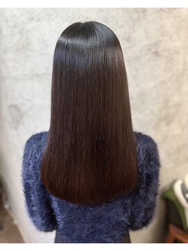 スローネ(THRONE) 縮毛矯正で艶髪/20代30代40代/新宿/髪質改善