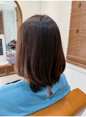 酸性ストレートでツヤ髪