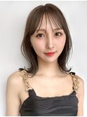 マロンベージュ/ショート/前髪/レイヤー/髪質改善/縮毛矯正/新宿