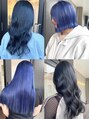 シオ ヘアー デザイン(Sio. hair design)&nbsp;色落ちまで褒められるブルーカラーが得意！青髪支持率No.1☆