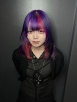 ゲームバイアランスミシー 心斎橋(GAME by Alan Smithee)&nbsp;デザイン／ダブルカラー／ケアブリーチ／エフェクトブリーチ