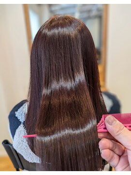 髪質改善カラー
