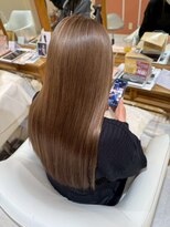 スペックホルダーミミ(Spec Holder mimi)&nbsp;柔らかブラウンナチュラル艶ロング