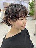 【arte HAIR】ニュアンスカールのショートパーマ