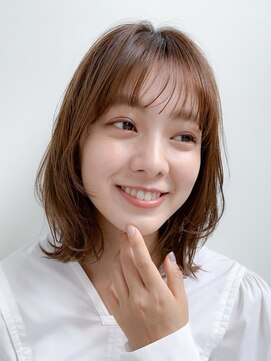 ロンド ロワール 門前仲町(Lond Loire) 髪質改善ボブ縮毛矯正ミディアムレイヤー似合わせカット門前仲町