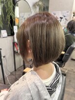 ゼスト クレス(ZEST Cres)&nbsp;【立川CRES吉岡】ハイトーンボブ