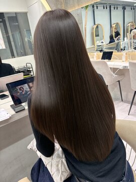 ロンドメリア 天神大名店(Lond Melia) 着物ヘア/大人ガーリー/ダークアッシュ/似合わせカット