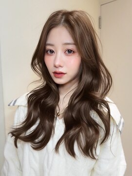 ロンドメリア 天神大名店(Lond Melia) 黒髪カタログ/オリーブグレー/ココアベージュ/に見せるヘア