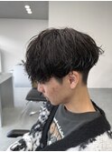 宇都宮メンズカットメンズパーマ波巻きスパイラルパーマツイスパ