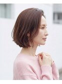 大人ボブ/白髪ぼかし３