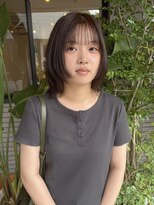 ソーイ ヘアー 平尾(soi hair)&nbsp;ボブレイヤー・ナチュラルブラウン・平尾美容室
