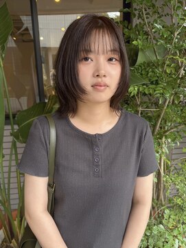 ソーイ ヘアー 平尾(soi hair) ボブレイヤー・ナチュラルブラウン・平尾美容室