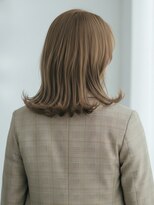 フレイムス 那覇新都心店(Frames)&nbsp;外ハネくびれミディ20代30代◎前髪なし大人韓国風レイヤー那覇