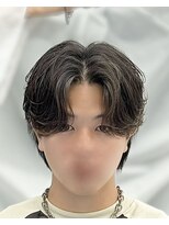 メンズヘアセンス 渋谷(MEN'S HAIR SENSE)&nbsp;ニュアンスパーマ/センターパート/メンズ/眉毛/フェザーパーマ