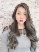 トップシェイプ(TOP SHAPE)&nbsp;透明感グレージュロング×韓国巻き