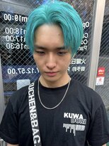 ヴェルデ(Verde)&nbsp;★メンズブリーチ×透明感グリーンカラー