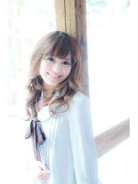 リノヘア プラス 関内店(RINO hair＋) RINO関内《厚め流しバングで☆愛されヘア》