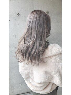 ヘア ラボ ニコ 藤沢店(hair Labo nico...) 透明感×グレーパール　nico中川