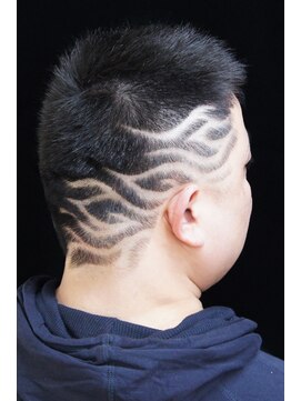 カプリヘアーデザイン(Capri Hair design) ソフモヒ × バリアート