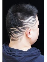 カプリヘアーデザイン(Capri Hair design) ソフモヒ × バリアート