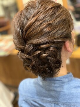 ヘアースタジオ ビームス 西江井ヶ島店(Hair Studio BEAMS) 簡単アレンジ