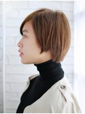 大人ツヤ感のショートスタイル