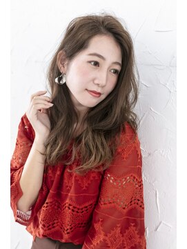 ワンバイワン 東十条店(1×1 one by one) かき上げた風の色っぽかわいいロング