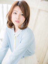 クオーレ ヘア アンジュ 水戸店(CUORE HAIR ange)&nbsp;*ange水戸*…毛先パーマでウケ抜群のワンカールセミディa