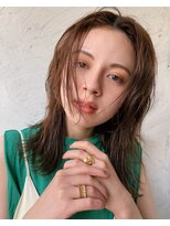 ロイジー(roijir)&nbsp;【roijir 表参道】柔らかオリーブブラウン×ロブヘア