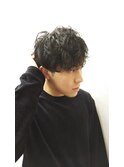 パーマ/ツーブロマッシュ