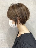 《30代40代》絶壁解消ハイライト＋ひし形ショートボブ★