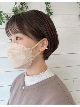 フレア 心 武庫之荘(flare) マッシュショートボブ