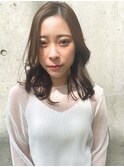 THOiRY【女性らしい柔らかヘア】似合わせ小顔艶髪ゆる巻きロング