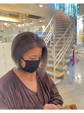 ブランコジーサウス(BLANCO G South) お白髪ぼかしグレイカラー