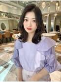 【Lond robin】伊藤ガク 韓国くびれ小顔髪質改善外ハネ小顔前髪