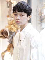 エムスラッシュ ソル センター南(M.SLASH SOL)&nbsp;黒髪/オン眉/小顔/セシルカット/耳だしショート/SOLセンター南