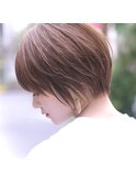 20代30代40代◎小顔ショートボブチョコレートカラー新宿代々木